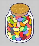 Image result for Jelly Bean Bag Clip Art