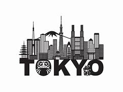 Image result for Black and White Tokyo Art