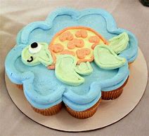 Image result for Turtle Cupcake Cake