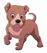 Image result for Cartoon Mean Pitbull