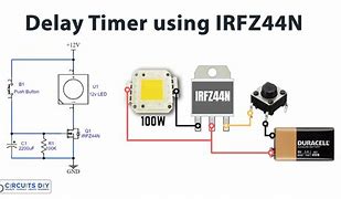 Image result for Diagram for Delay Timer