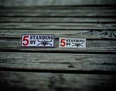 Image result for Red Number 5 Sticker