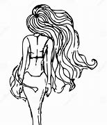 Image result for Mermaid Fin Back View