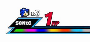 Image result for Sonic the Hedgehog 2 with Health Bars