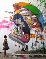 Image result for Street Art Girl