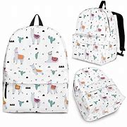 Image result for Llama Girl Backpack