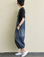 Image result for Loose Denim Overalls