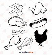 Image result for Chicken Wing SVG