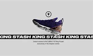 Image result for LeBron 16 Low Purple and Gold