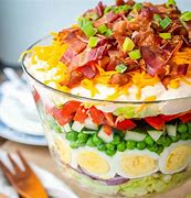 Image result for 7 Layer Salad