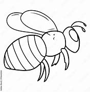 Image result for Cartoon Bee Outline