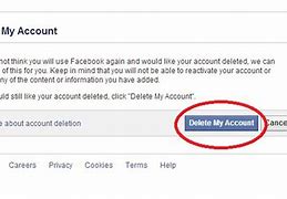 Image result for Delete FB Account