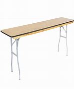 Image result for Wood Folding Banquet Table