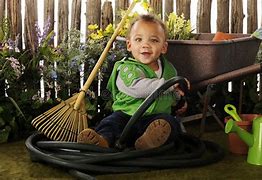 Image result for Taking Baby in Garden