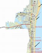 Image result for Map of Wildwood NJ Shore Line