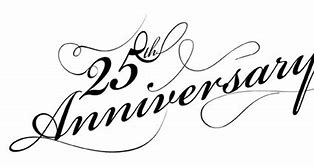 Image result for 25 Wedding Anniversary Logo