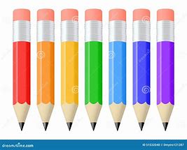 Image result for Cartoon Pencil Set