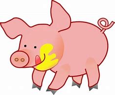 Image result for Free Vector Clip Art Pig