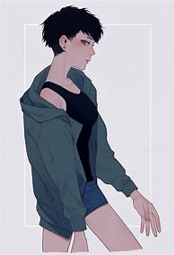 Image result for Tomboy Anime Girl Hair