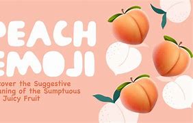 Image result for Peach Heart Emoji