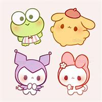 Image result for Pompompurin and Keroppi