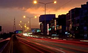 Image result for LA Yellow Streetlights