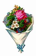 Image result for Victorian Flower Basket Clip Art