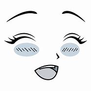 Image result for Anime Girl Face Sketch Template