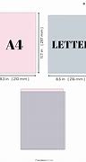 Image result for Us Paper Size vs A4