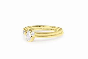 Image result for 14K Gold Pear-Shaped Engagement Ring