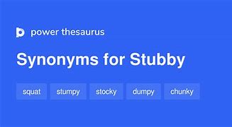 Image result for Small Stubby