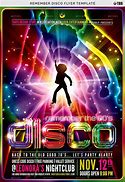 Image result for Disco Backdrop Template Flyer