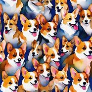 Image result for Cute Dog Paintings