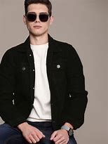 Image result for Black Jacket Men