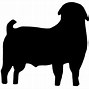 Image result for Boer Goat Head Clip Art