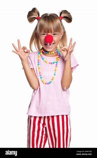 Image result for Girl Clown Nose