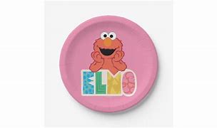 Image result for Elmo Plates