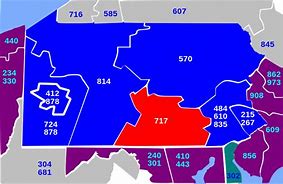 Image result for 715 Area Code Map