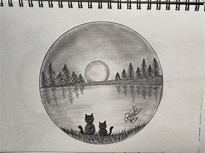 Image result for A Sketch of a Moon