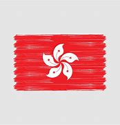 Image result for Hong Kong Flag Drawing