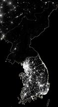 Image result for North Korea Night