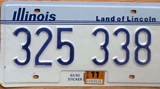 Image result for Licenplate Sticker