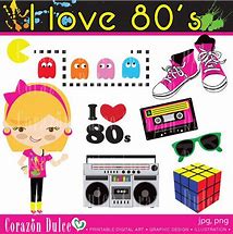 Image result for Awesome 80s Clip Art