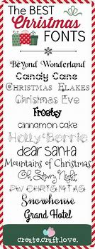 Image result for Best Christmas Fonts