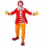 Image result for Ronald McDonald Head PNG