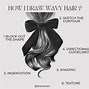 Image result for How to Draw Long Wavy Hair