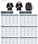 Image result for Suit Size Chart