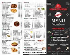 Image result for The Walk RDC Menu