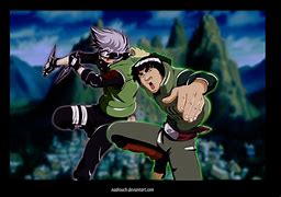 Image result for Guy Sensei and Kakashi