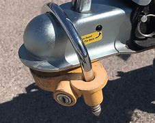 Image result for Older Master Lock Trailer Hitch Lock